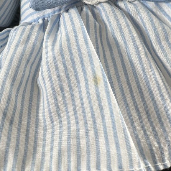 Prestige Toy Corp White Bunny Rabbit Polka Dot Plush Pink Sailer Stuffed Animal - Picture 5 of 7